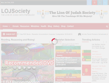 Tablet Screenshot of lojsociety.org